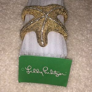 Lilly Pulitzer starfish bracelet-never worn w tags
